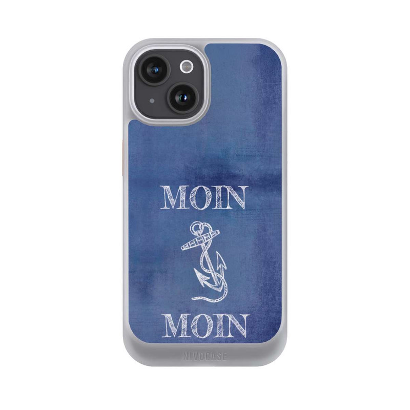 iPhone 15 NIVOcore Moin Anker grunge blau