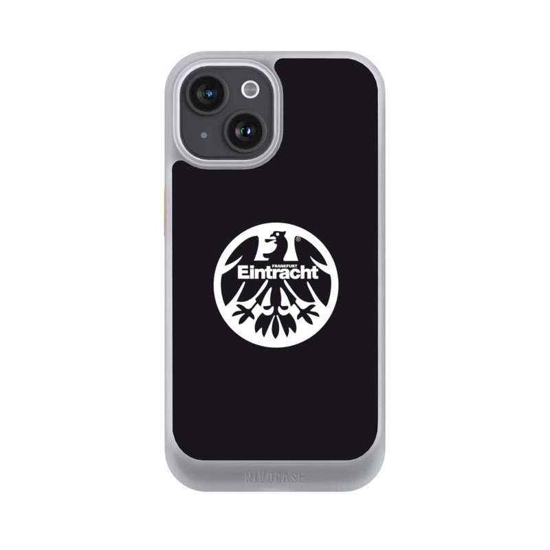 iPhone 15 NIVOcore Logo Adler 1980 weiss