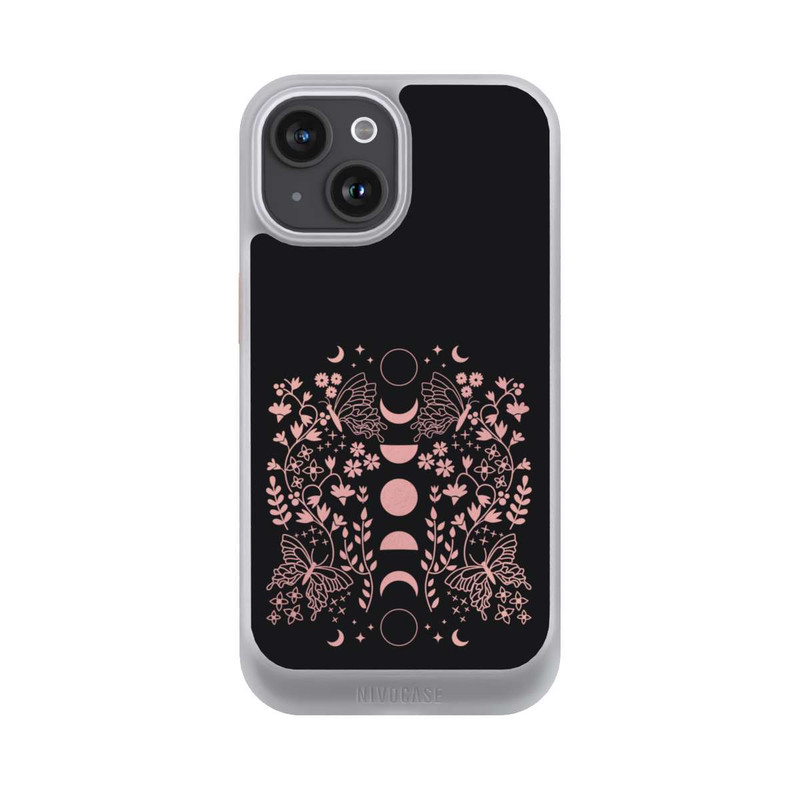 iPhone 15 NIVOcore Lune de printemps rose