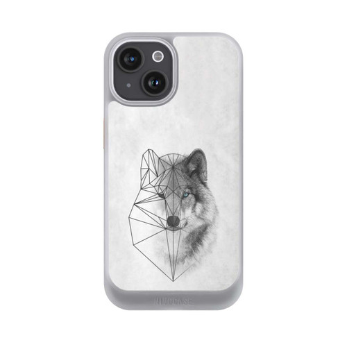 Apple iPhone 15 NIVOcore Polygonaler Wolf