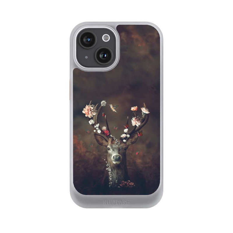 iPhone 15 NIVOcore Fauna Flora Hirsch