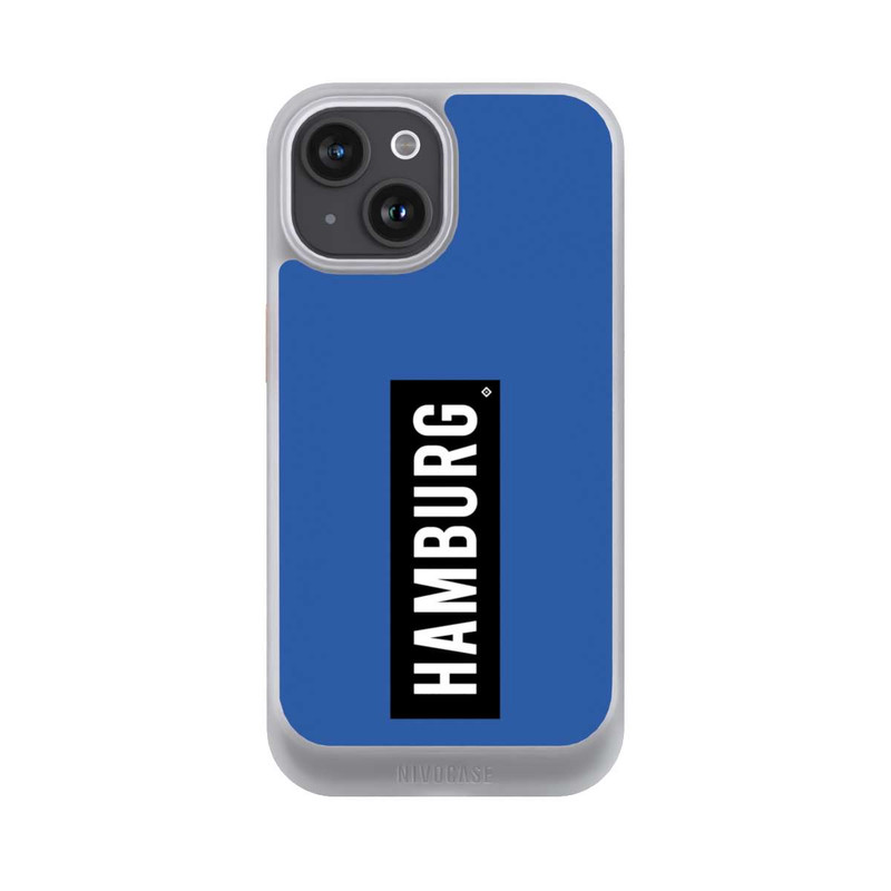 iPhone 15 NIVOcore HSV Hamburg Schwarz Blau