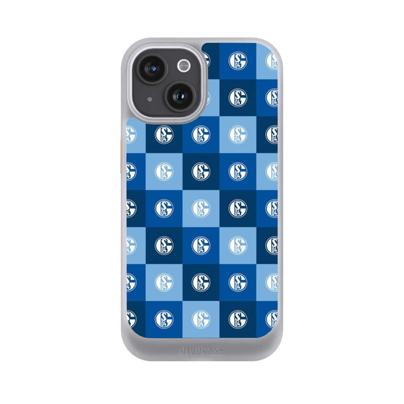 iPhone 15 NIVOcore Schalke 04 Muster