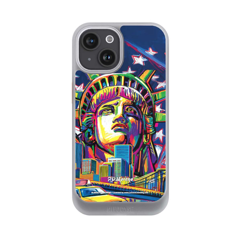 iPhone 15 NIVOcore NY City Art By P.D. Moreno