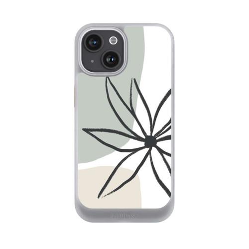 Apple iPhone 15 NIVOcore Blume Minze und Sahne