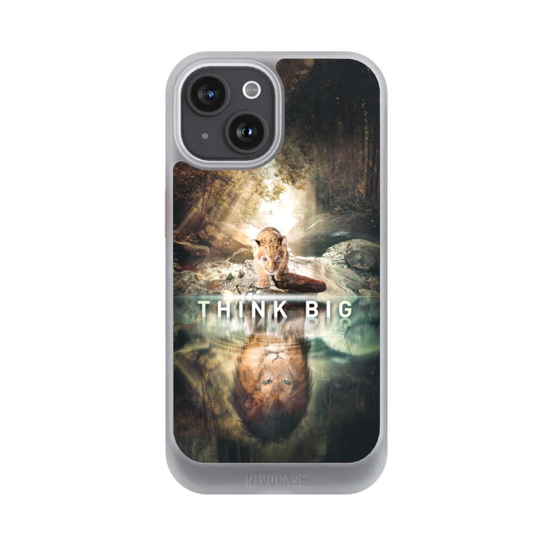 iPhone 15 NIVOcore Think Big Löwe