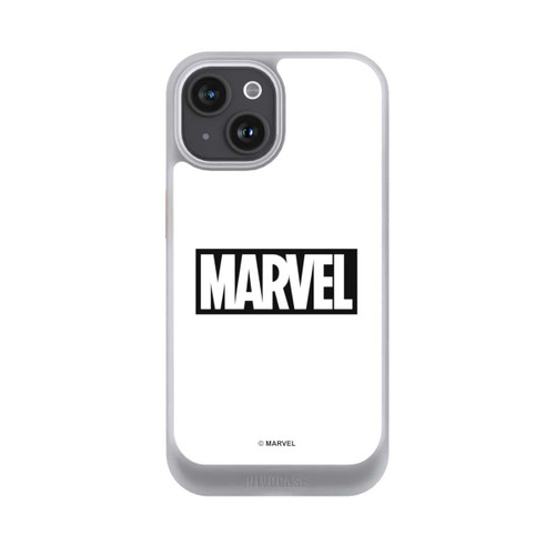 Apple iPhone 15 NIVOcore Marvel Logo White