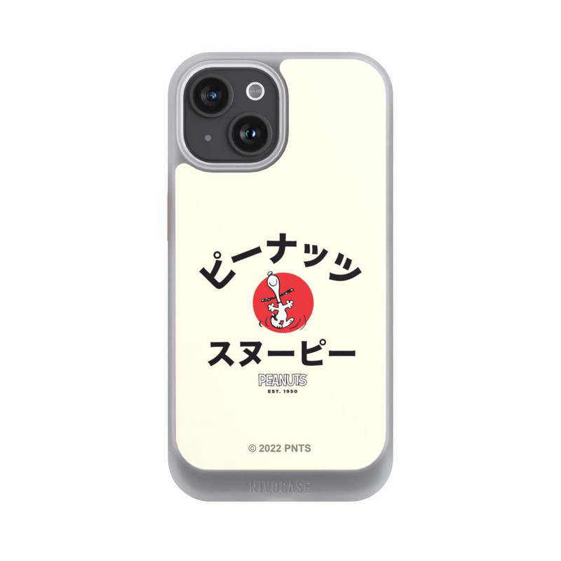 iPhone 15 NIVOcore Snoopy Japanisch Katakana