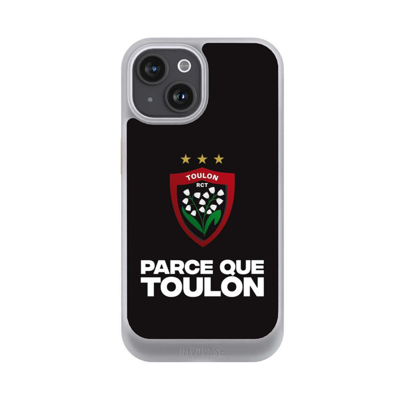 iPhone 15 NIVOcore RC Toulonnais Noir