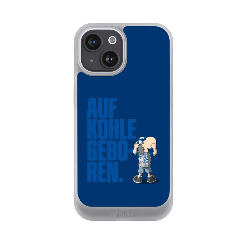 iPhone 15 NIVOcore S04 Auf Kohle geboren - Erwin