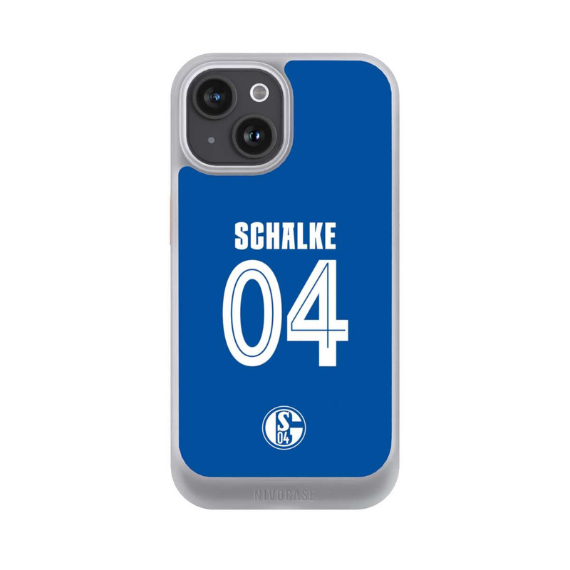 iPhone 15 NIVOcore Schalke 04 Hellblau