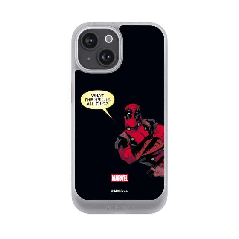 iPhone 15 NIVOcore Deadpool What the Hell
