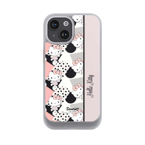Apple iPhone 15 NIVOcore Hello Kitty elegantes Muster
