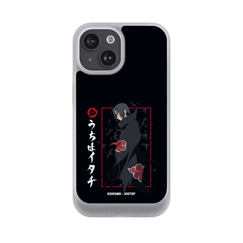iPhone 15 NIVOcore Itachi Krähen Schwarz
