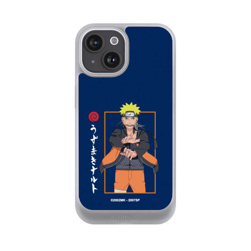 Apple iPhone 15 NIVOcore Naruto Kampfposition Blau