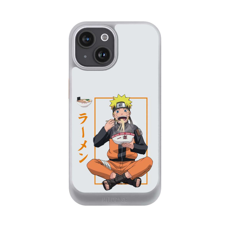 iPhone 15 NIVOcore Naruto Ramen grau