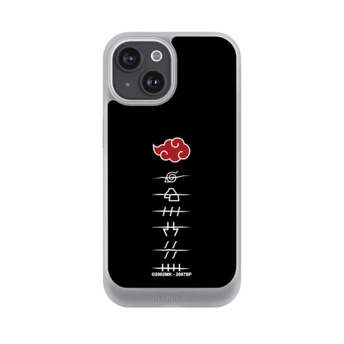 Apple iPhone 15 NIVOcore Symboles des membres de l'Akatsuki noirs