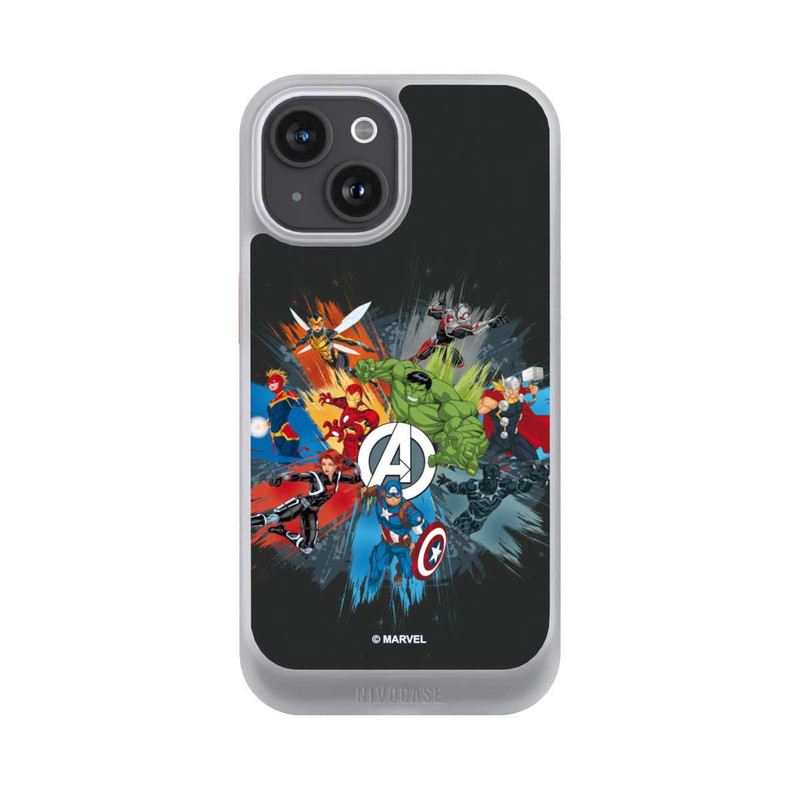 iPhone 15 NIVOcore Marvel's Avengers Black