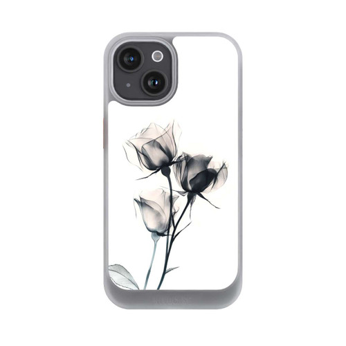 Apple iPhone 15 NIVOcore Schwarze Blume