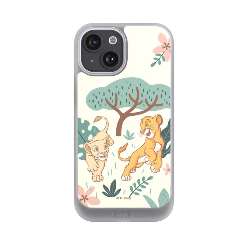 iPhone 15 NIVOcore Simba und Nala Floral