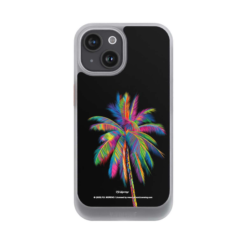 iPhone 15 NIVOcore Regenbogen Palme
