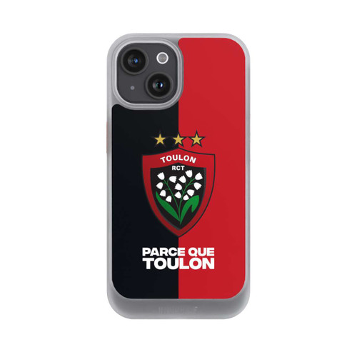 Apple iPhone 15 NIVOcore RCT Logo Rouge Noir