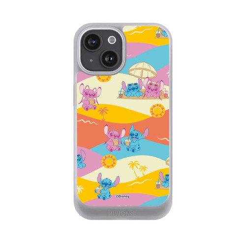 Apple iPhone 15 NIVOcore Stitch Neon Summer Pattern