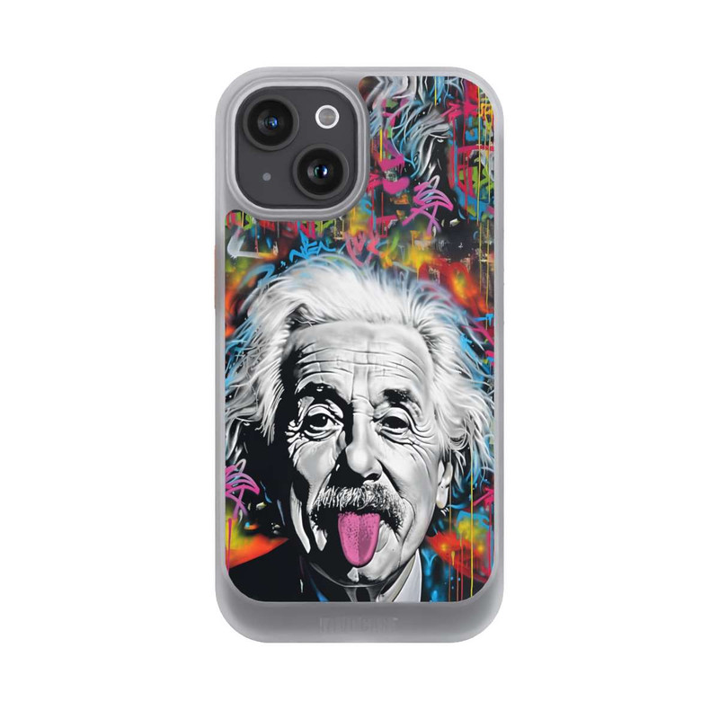 iPhone 15 NIVOcore Physiker Bunte Zunge Raus