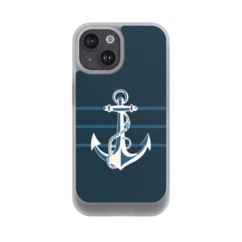 Apple iPhone 15 NIVOcore Anchor Line Blue with AI