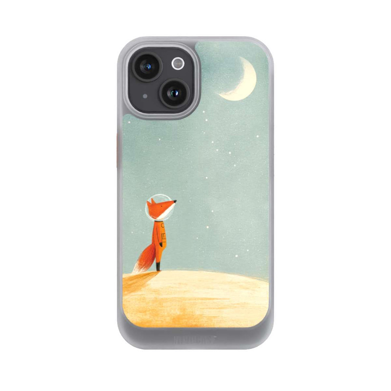 iPhone 15 NIVOcore Fuchs im Mondlicht