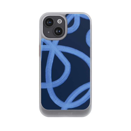 Apple iPhone 15 NIVOcore Laced Up Tones of Blue