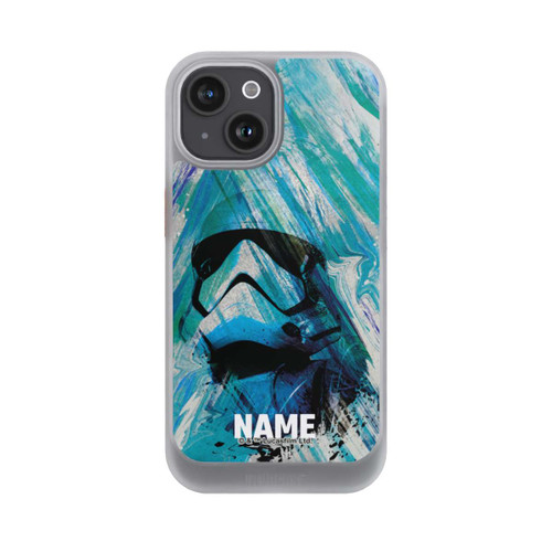 Apple iPhone 15 NIVOcore Stormtrooper Watercolor Personalisierbar