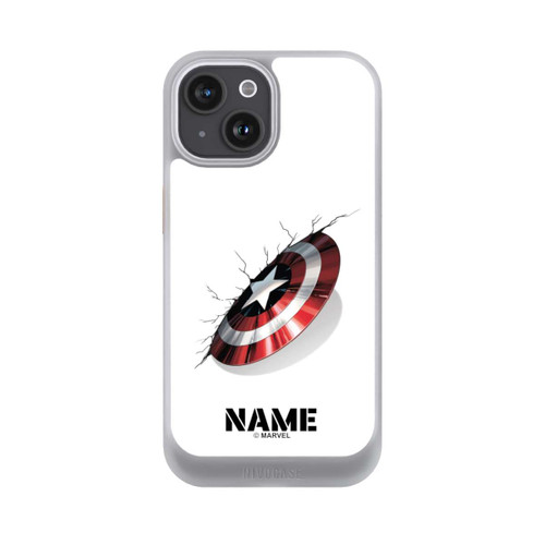 Apple iPhone 15 NIVOcore Captain America Shield Personalisierbar