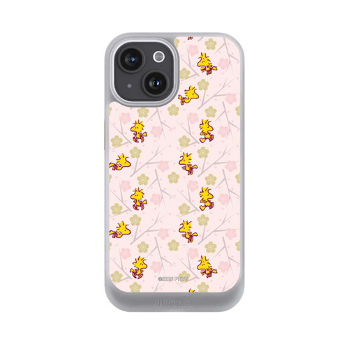 Apple iPhone 15 NIVOcore Woodstock Pink Pattern