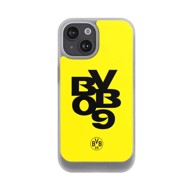 iPhone 15 NIVOcore BVB09 Schwarz Gelb