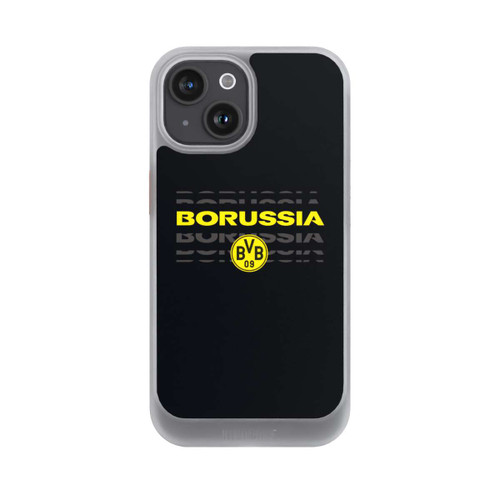 Apple iPhone 15 NIVOcore Borrussia Gelb Schwarz