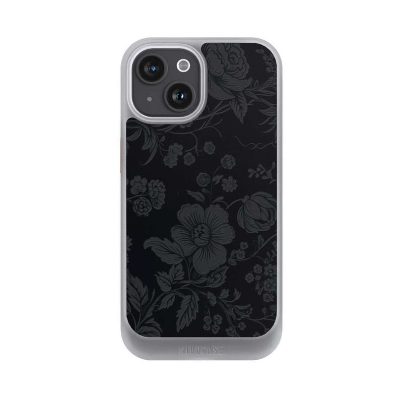 iPhone 15 NIVOcore Fleur Foncée Look Vintage