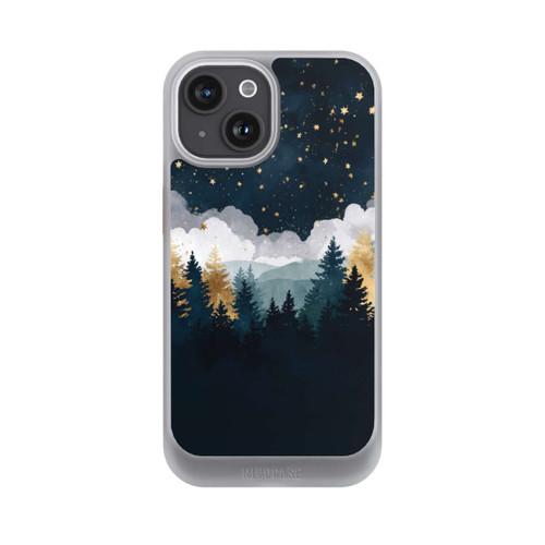 Apple iPhone 15 NIVOcore Forêt Nocturne Indigo