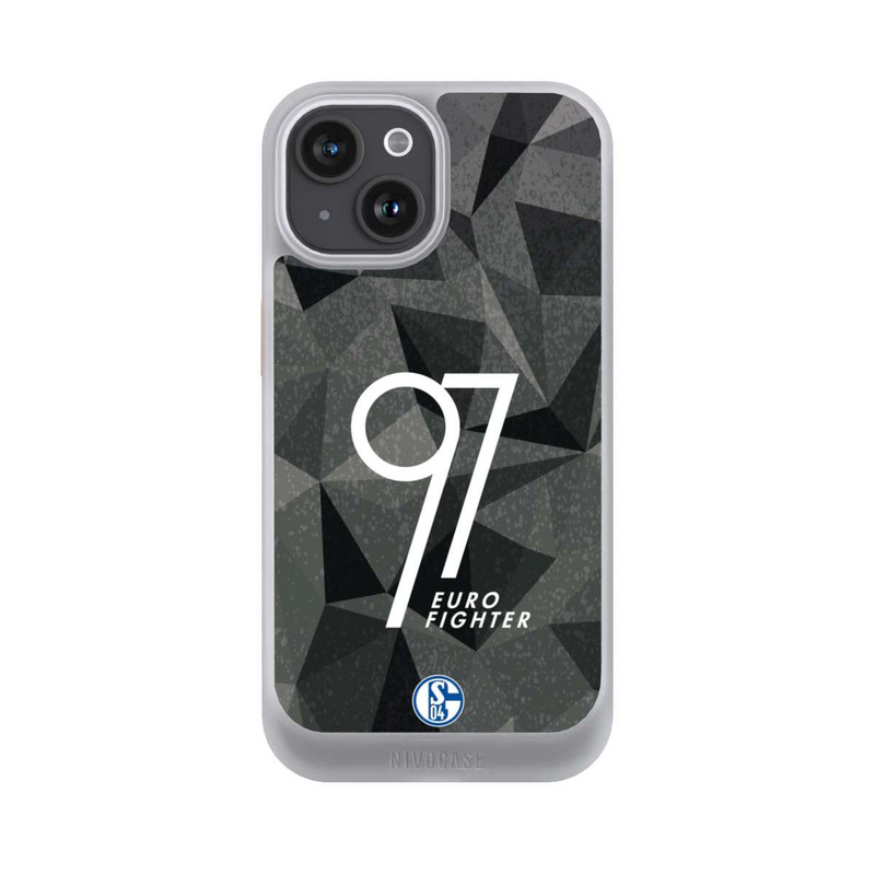 iPhone 15 NIVOcore S04 Eurofighter 97 grau