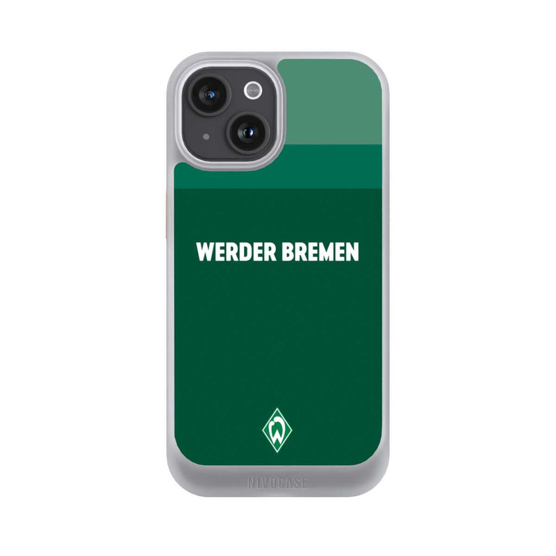 iPhone 15 NIVOcore Werder Bremen Schriftzug Raute