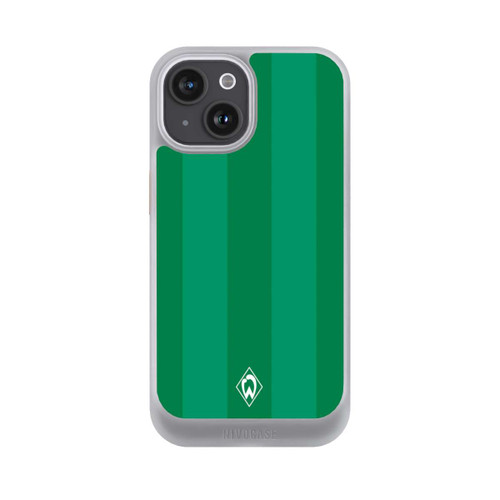 Apple iPhone 15 NIVOcore Werder Bremen Grün gestreift