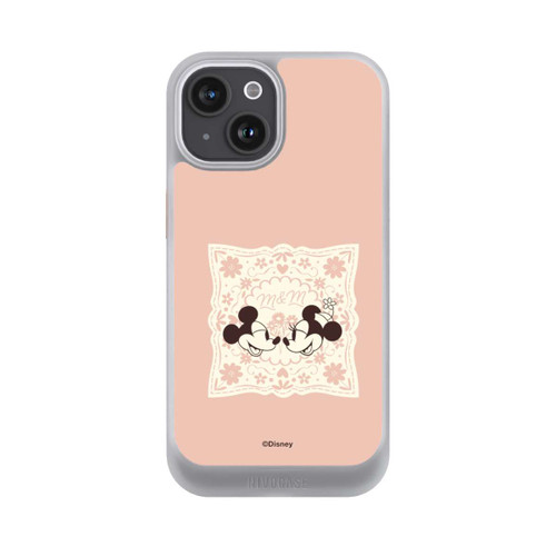Apple iPhone 15 NIVOcore Minnie und Micky Forever Rosa