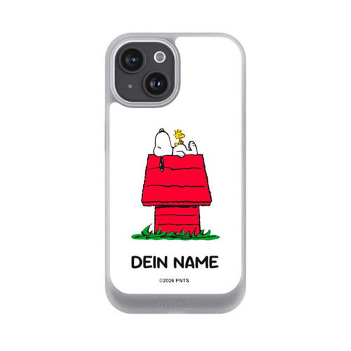 Apple iPhone 15 NIVOcore Snoopy and Woodstock Classic Personalisierbar