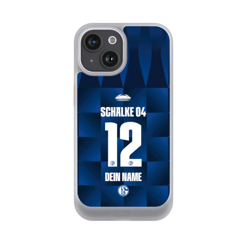 Apple iPhone 15 NIVOcore Schalke 04 Trikot Personalisierbar 26-27