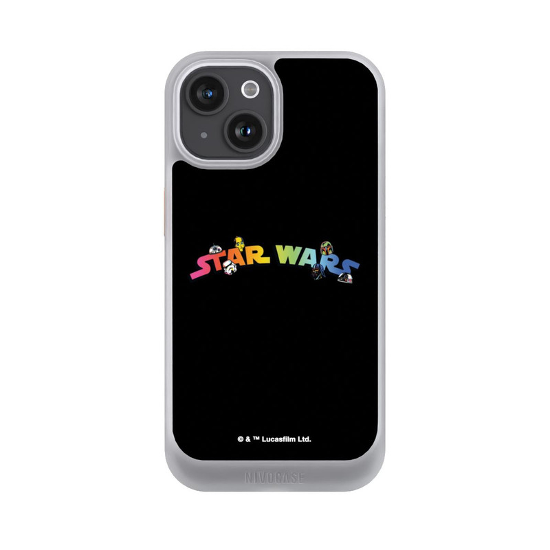 iPhone 15 NIVOcore Logo Star Wars coloré