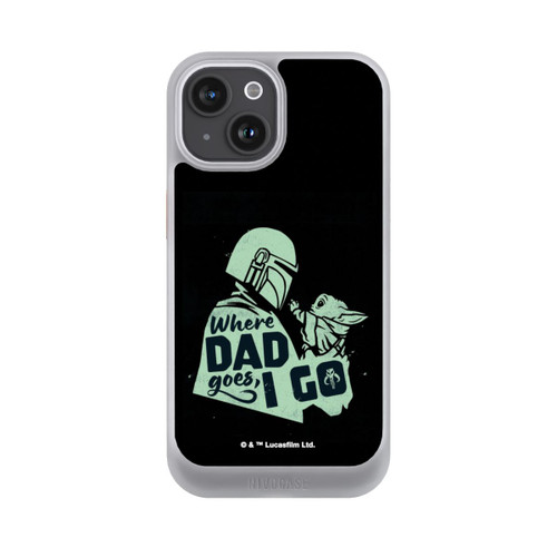 Apple iPhone 15 NIVOcore Grogu - Where dad goes,I go