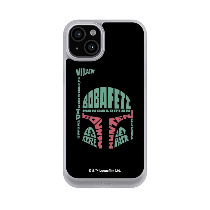iPhone 15 Plus NIVOcore Boba Fett Typo Grafisch