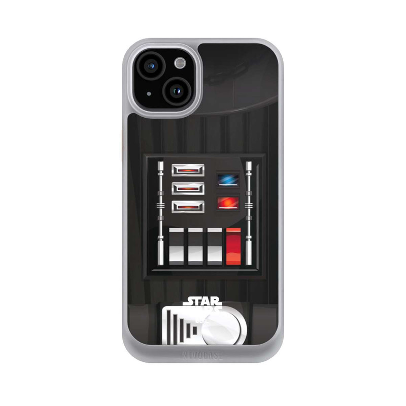 iPhone 15 Plus NIVOcore Darth Vader Nahaufnahme
