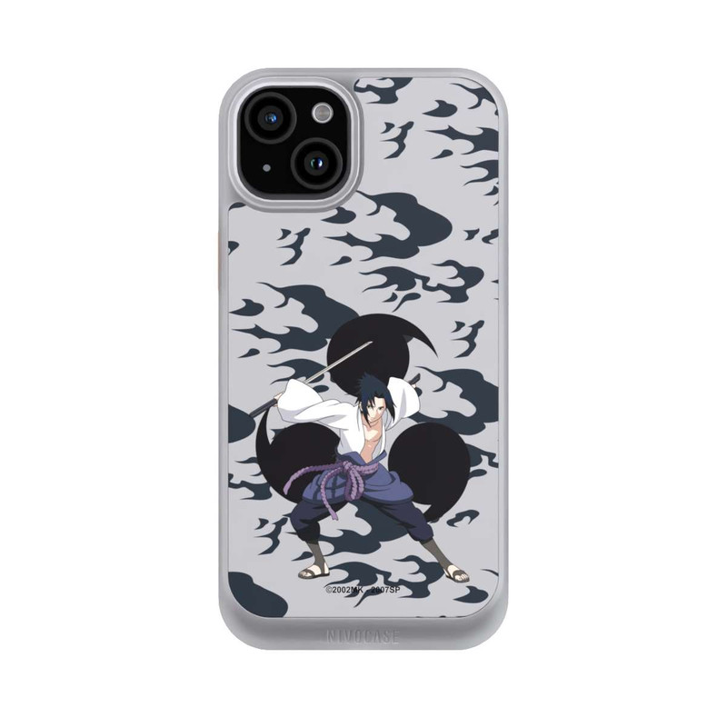 iPhone 15 Plus NIVOcore Sasuke Sharingan Kampf