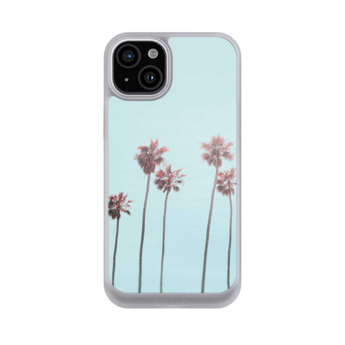 Apple iPhone 15 Plus NIVOcore Hellrosa Strandpalme Paradies